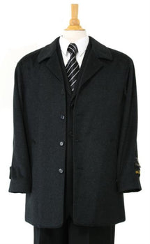 Men's Brown Fashion Shirt with Matching Tie, Hankie & French Cuff Set