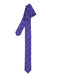 Retro Geometric Purple Fully Lined Super Skinny Slim Tie-Men's Neck Ties - Mens Dress Tie - Trendy Mens Ties