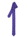 Retro Geometric Purple Fully Lined Super Skinny Slim Tie-Men's Neck Ties - Mens Dress Tie - Trendy Mens Ties