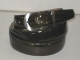 Men's Genuine Authentic Olive Green Eel Belt