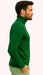 Mens Green Slim Fit Turtleneck Sweater – Lightweight Knit Pullover in Emerald Green