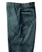 Men'S Green Flat Front Unhemmed Unfinished Bottom