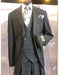 Men's Grey One Button  Suit