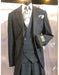 Men's Grey One Button  Suit