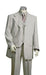Men's Vested Unique Exclusive Fashion Suit Grey