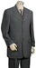Men's Stylish 3 Piece Vested Zoot Suit Grey