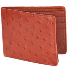Men's Genuine Exotic Animal Skin Carteras Avestruz Men's Wallet – Miel