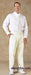 Ivory ~ Cream ~ Off White Pleated or Flat Front Dress Rayon Fabric Pant Slacks For Men unhemmed unfinished bottom - Cheap Priced Dress Slacks For Men On Sale