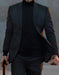 Men's John Wick Charcoal Or Black Suit Costume With Matching Turtle Neck Sweater  (All Brand New)
