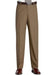 Flat Front Regular Rise Khaki Slacks