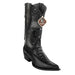 Men's King Exotic Boots Genuine Caiman Belly 3x Toe Black (495v28205)