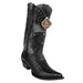 Men's King Exotic Boots Caiman Tail 3x Toe Black