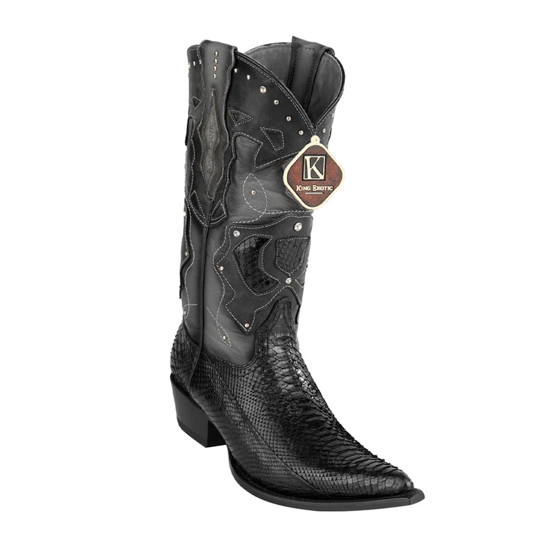 Men's King Exotic Boots Python Boots 3x Toe Handcrafted (495VF5749) main image 1