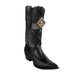 Men's King Exotic Boots Teju Lizard 3x Toe Black Handcrafted Boots