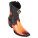 Men's King Exotic Caiman Belly Boots Dubai Toe Handcrafted Faded Buttercup