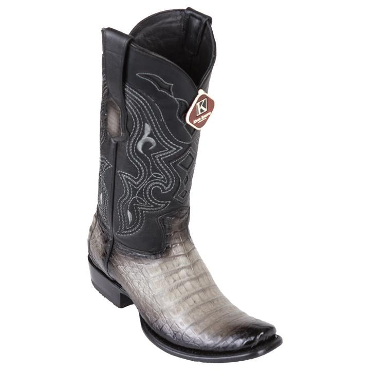 Men’s Genuine Caiman Belly 3x Toe Boots by King Exotic