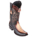 Men's King Exotic Caiman Belly Boots With Deer Dubai Toe Handcrafted Faded Oryx