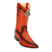 Men's King Exotic Genuine Elephant Boots European Toe Handcrafted Cognac