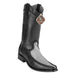 Men's King Exotic Genuine Elephant Boots European Toe Handcrafted Gray