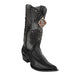 Men's King Exotic Genuine Sharkskin Boots 3x Toe Black (495v20905) by King Exotic Boots