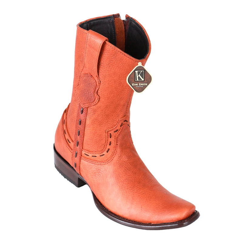 Men's King Exotic Sharkskin Boots Dubai Toe Handcrafted Faded Gray (4790938) main image 1