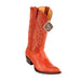King Exotic Ostrich Leg Boots for Men – Cognac