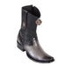 Men's King Exotic Ostrich Leg Boots Dubai Toe Handcrafted Faded Gray (479B0538) – Polished Craft Meets Distinct Attitude