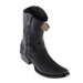 Men's King Exotic Python Boots Dubai Toe Handcrafted Brown Suede Finish
