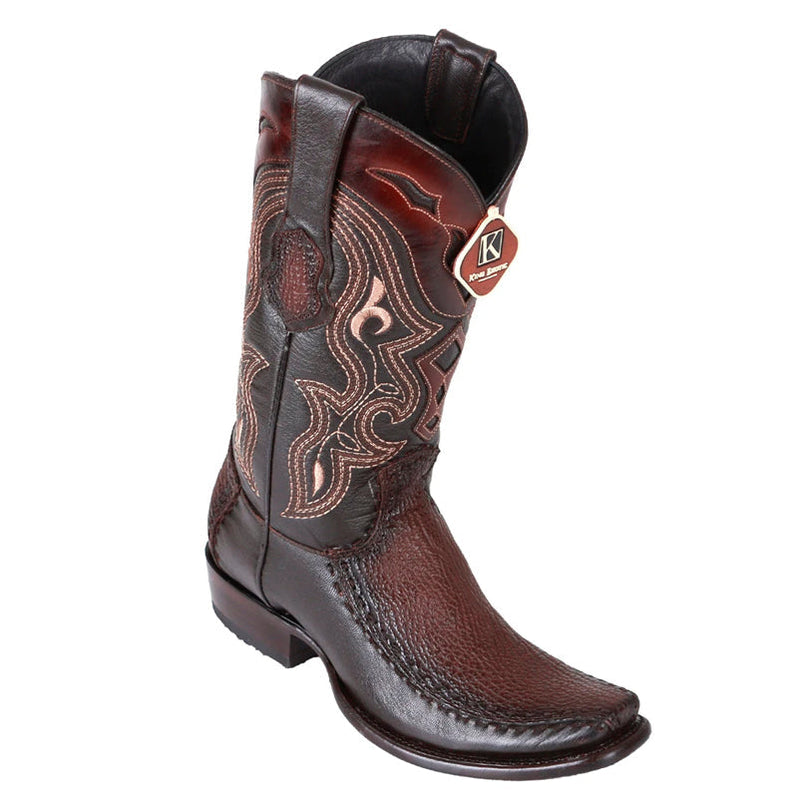 Men's King Exotic Leather Boots Dubai Toe Handcrafted Brown (479B2707) main image 0