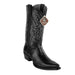Men's King Exotic Snip Toe Teju Lizard Boots Handcrafted Black