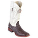 King Exotic Square Toe Smooth Caiman Boots Handcrafted Brown 48211707