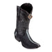 Men's King Exotic Stingray Boots Dubai Toe Handcrafted Black Rowstone