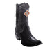 Men's King Exotic Stingray Boots Single Stone Dubai Toe Handmade Black