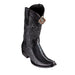 Men's King Exotic Stingray & Deer Dubai Toe Boots, Rowstone Black