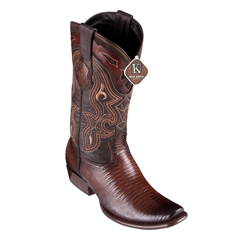 Men's King Exotic Sharkskin Boots Dubai Toe Handcrafted Black main image 1
