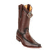 Men's King Exotic Teju Lizard Boots European Toe Handcrafted Brown