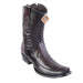 Men's King Exotic Teju Lizard Boots With Deer Dubai Toe Handcrafted Black Cherry