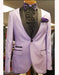 Men's Lavender ~ Lilact  Shawl Suit Vested 3 Pieces