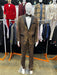 Mens Leopard Print Tuxedo with Black Satin Lapel and Bow Tie – Bold Animal Print Formal Suit