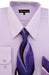 Affordable Clearance Cheap Mens Dress Shirt Sale Online Trendy - Lilac Solid Pattern Men's Dress Shirt