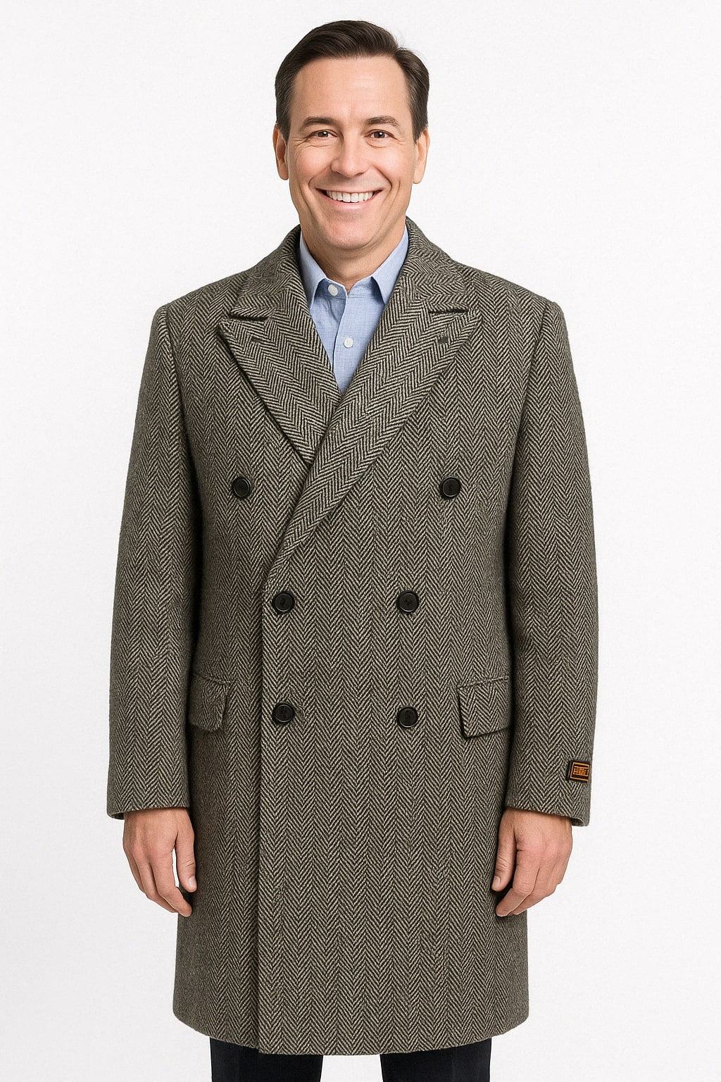 Tweed Overcoat