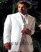 Longer Coat 4 Button White Notch Tuxedo -38\ 4 Button \Long Coat Tuxedo\-