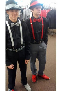 Men's Button Closure  Long Sleeve Black Tuxedo