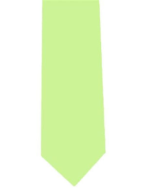 Mint Men's Solid Extra Long Polyester Neck Tie-Men's Neck Ties - Mens Dress Tie - Trendy Mens Ties