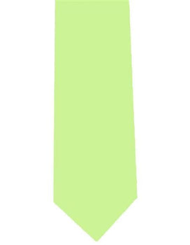 Mint Men's Solid Extra Long Polyester Neck Tie-Men's Neck Ties - Mens Dress Tie - Trendy Mens Ties