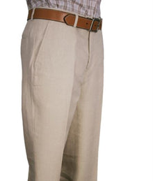 Men's Modern Fit Flat Front Pant Natural - Cheap Priced Dress Slacks For Men On Sale