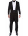 Mens Modern Tail Tuxedo in Black