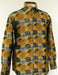 Cotton Fabric Fancy Polyester Shirt With Button Cuff Mustard For Men's Night Club Outfit guys Wear For Men Clothing Fashion