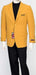 Men's  Classic Fit Mustard Gold 2 Button Jacket