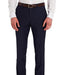 Men's Slim Fit Dark Navy Blue Suit For Men Flat Front Washable Dress Pants (We have more Braveman suits Call 1-844-650-3963 to order)